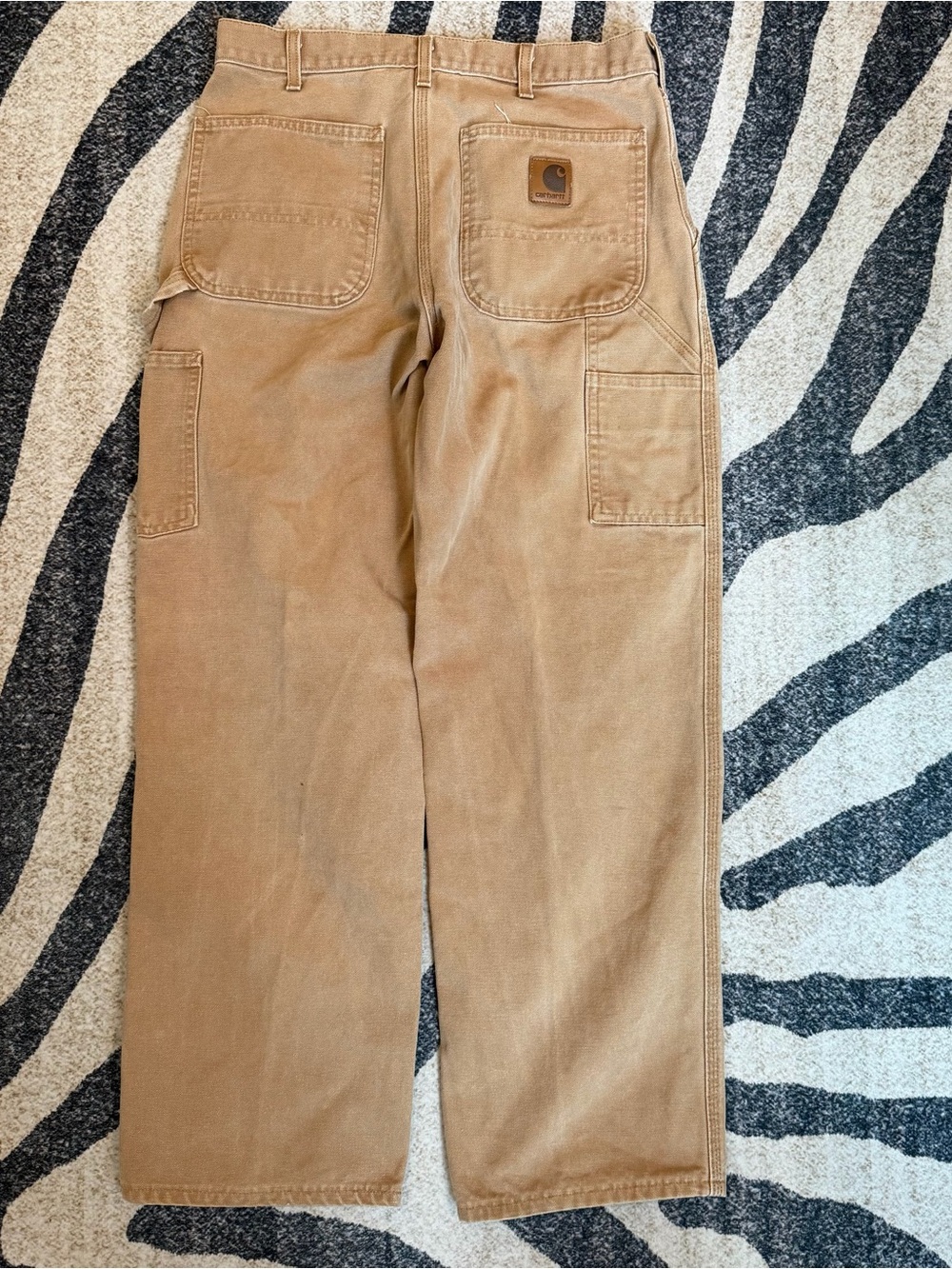 Carhartt khaki Men's Duck Carpenter Pants 32x30